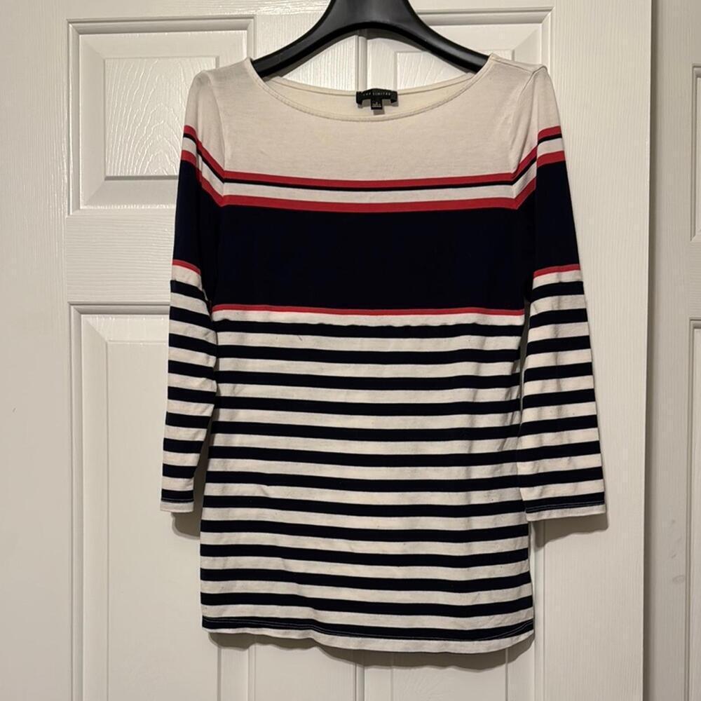 The Limited Striped Long Sleeve Top